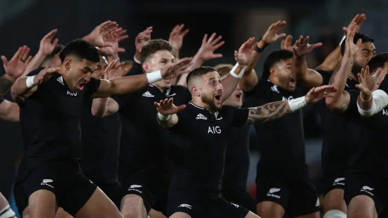 All Blacks haka Bledisloe