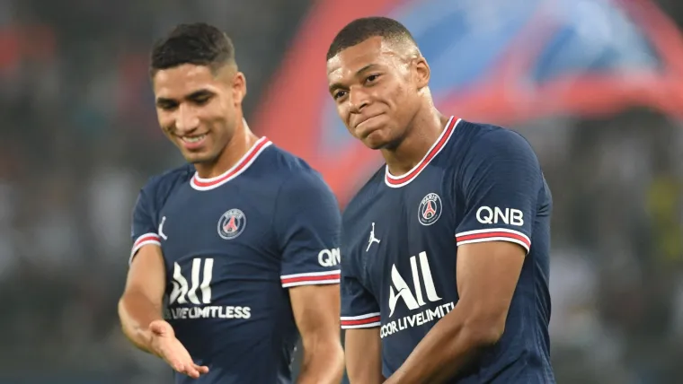 Mbappe Hakimi PSG 2021