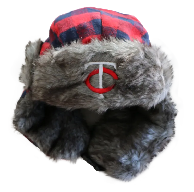 Minnesota Twins Fur Bomber Hat FTR