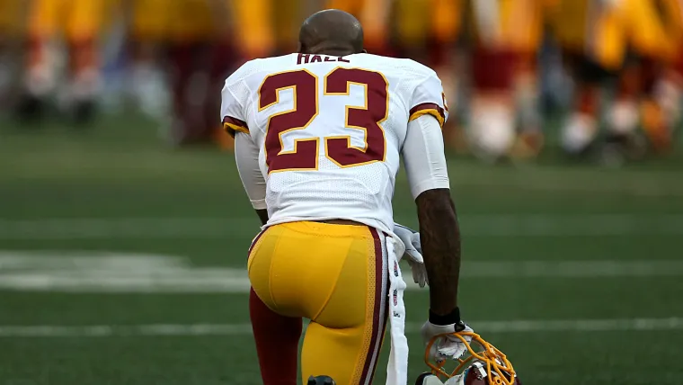 Redskins corner DeAngelo Hall