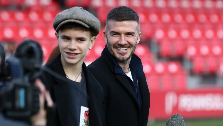 Romeo Beckham David Beckham 2019