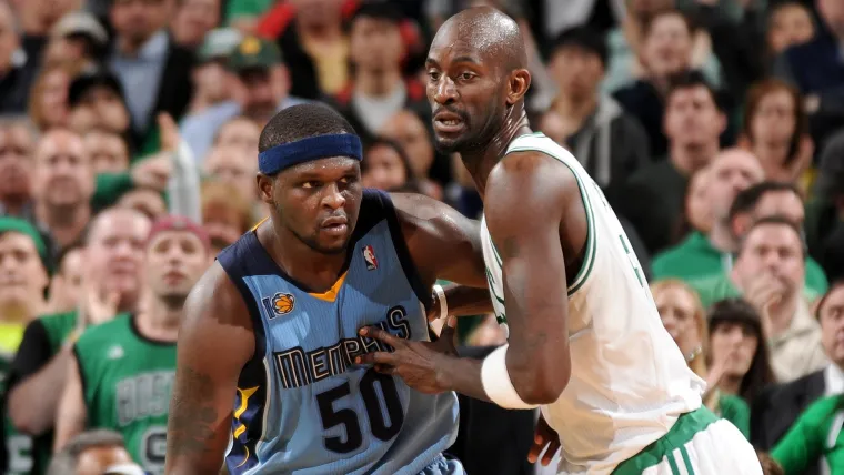 Zach Randolph and Kevin Garnett