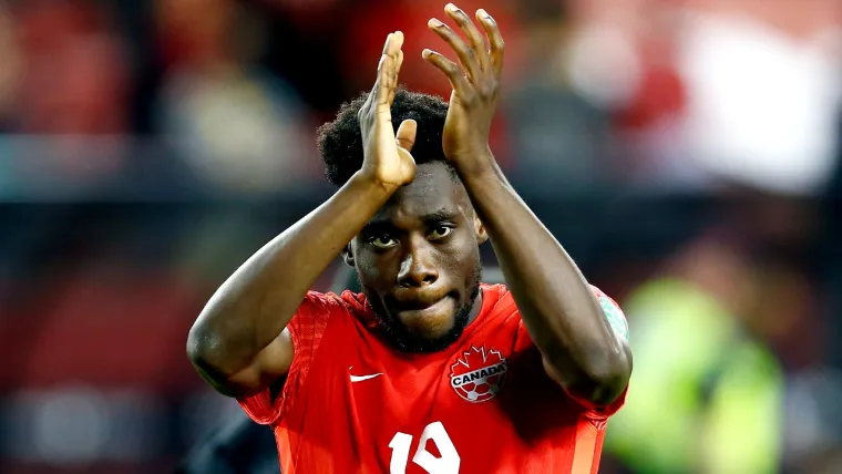 Alphonso Davies - Canada - October 13, 2021