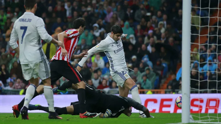 Alvaro Morata Real Madrid Athletic Bilbao La Liga 23102016