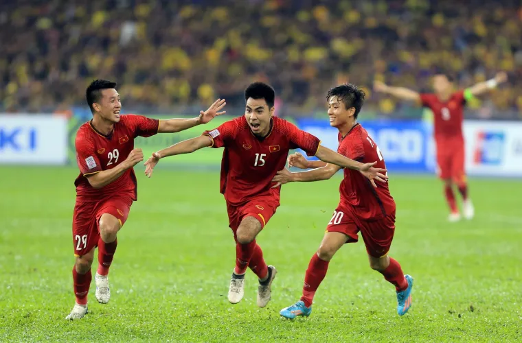 Duc Huy Huy Hung Van Duc Vietnam Malaysia AFF Cup 2018