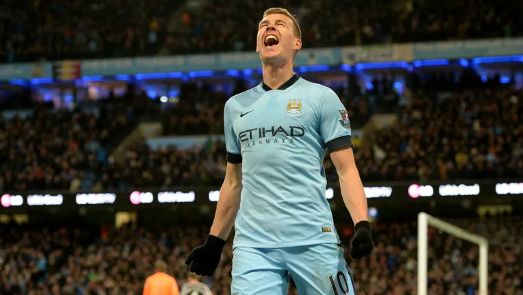 Edin Dzeko Manchester City