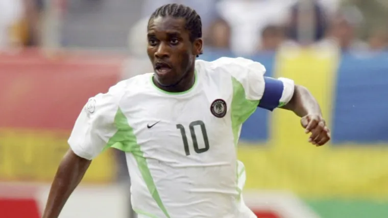 Jay-Jay Okocha of Nigeria