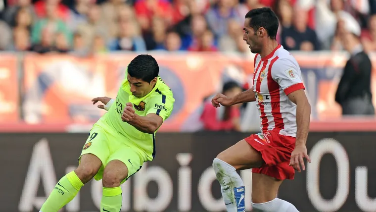 Luis Suarez Angel Trujillo Almeria Barcelona Liga BBVA 11082014