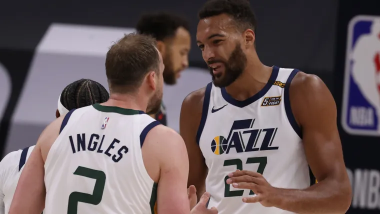 Rudy Gobert, joe Ingles (Utah Jazz)