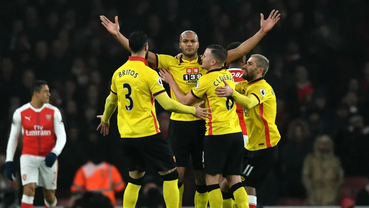 Younes Kaboul Premier League Arsenal v Watford