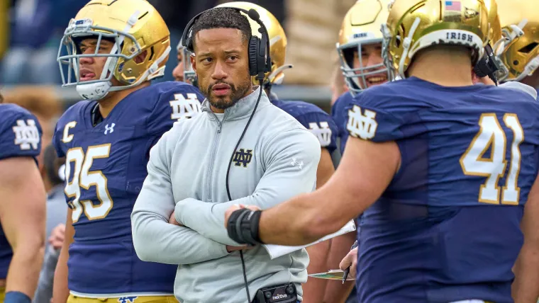 It may be a bumpy Year 1 for Marcus Freeman, but Notre Dame's outlook is still bright image