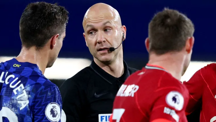 Anthony Taylor - referee - Premier League - Chelsea - Liverpool - January 2, 2022