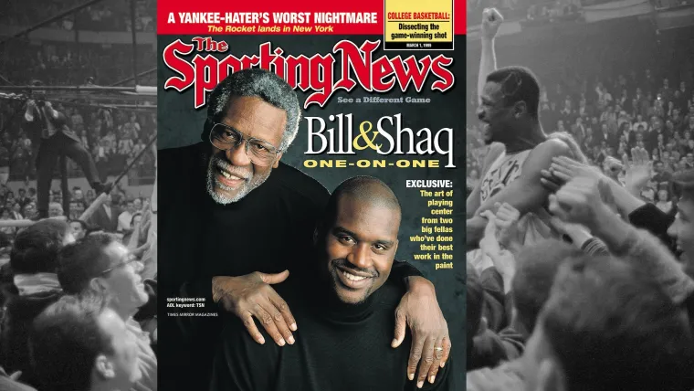 Bill Russell and Shaquille O'Neal