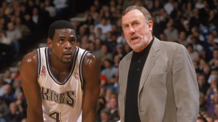 Chris Webber and Rick Adelman, Sacramento Kings