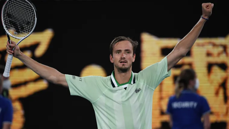 Daniil Medvedev wins AUS OP semi final