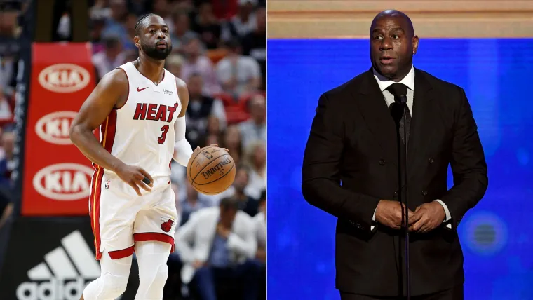 Dwyane Wade Magic Johnson