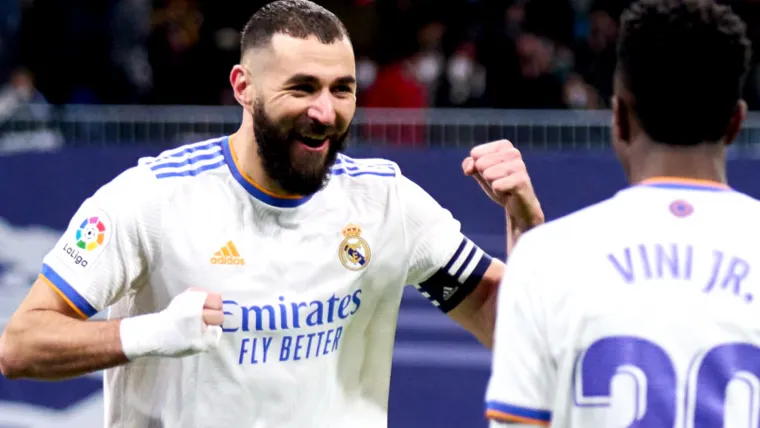 Karim Benzema - Vinicius Junior - Real Madrid - January 8, 2022