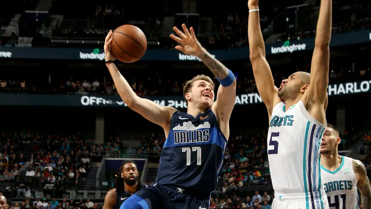 Luka Doncic y Nicolas Batum