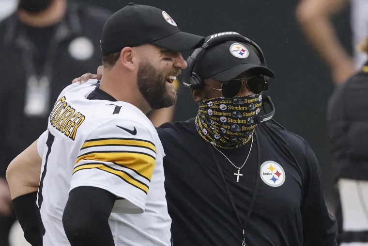 Mike Tomlin and Ben Roethlisberger