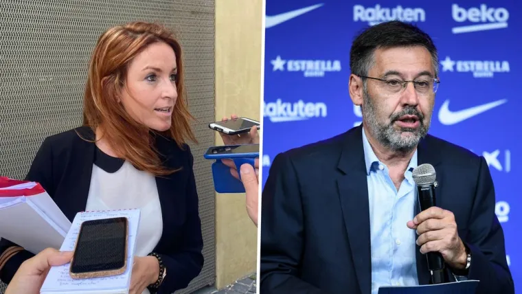 Noelia Romero Josep Maria Bartomeu