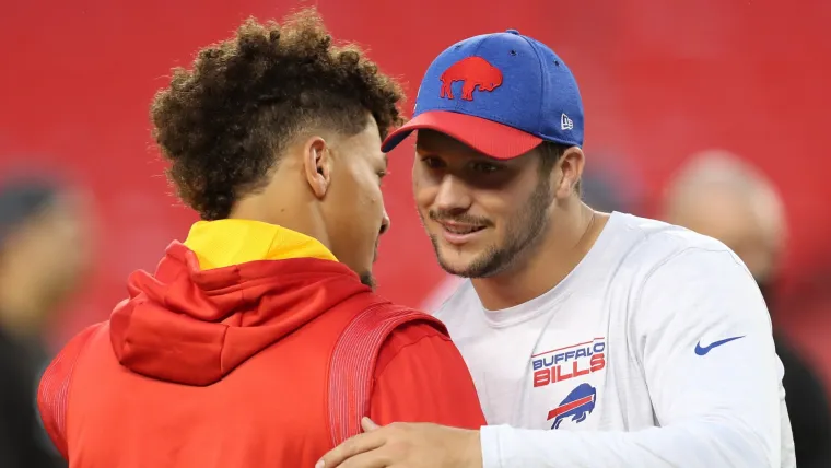 Patrick Mahomes and Josh Allen