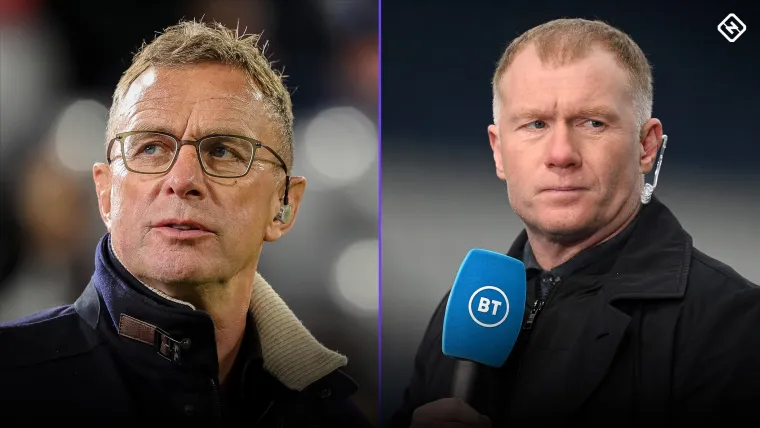 Ralf Rangnick Paul Scholes Manchester United split