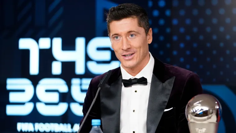 Robert Lewandowski FIFA The Best Award