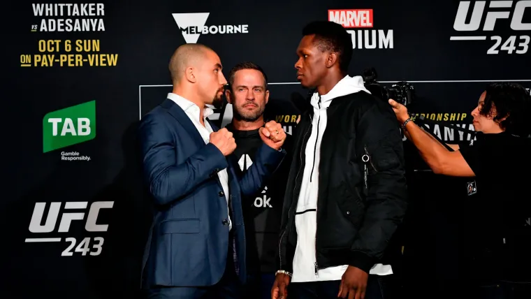 Israel Adesanya vs. Robert Whittaker