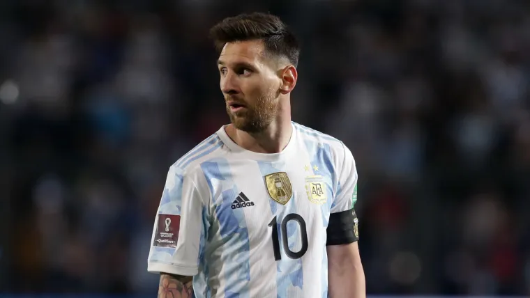 Lionel Messi of Argentina