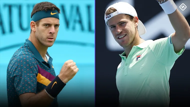 Juan Martín Del Potro y Diego Schwartzman