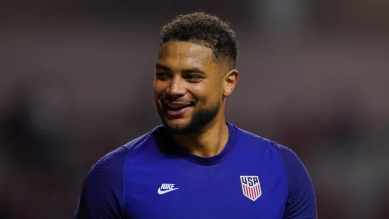 Zack Steffen of the USA vs Costa Rica