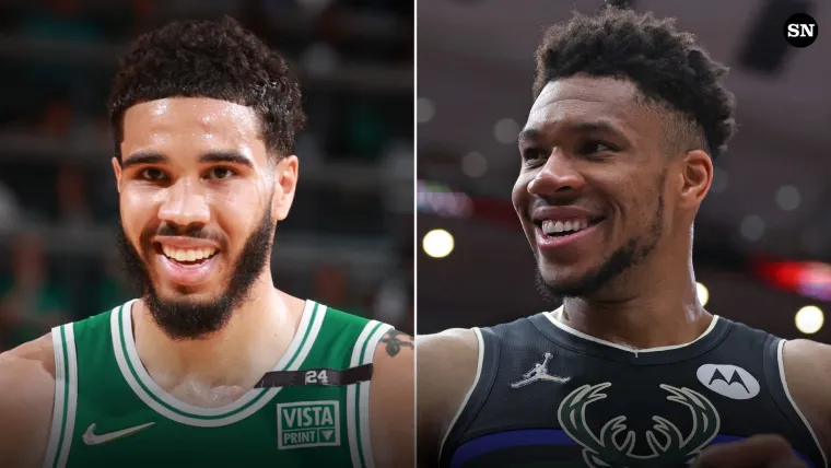 Jayson Tatum, Giannis Antetokounmpo