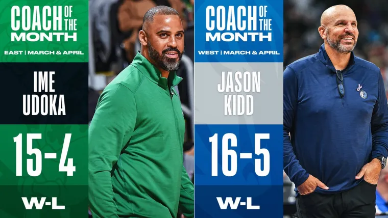 Boston Celtics Ime Udoka Dallas Mavericks Jason Kidd have