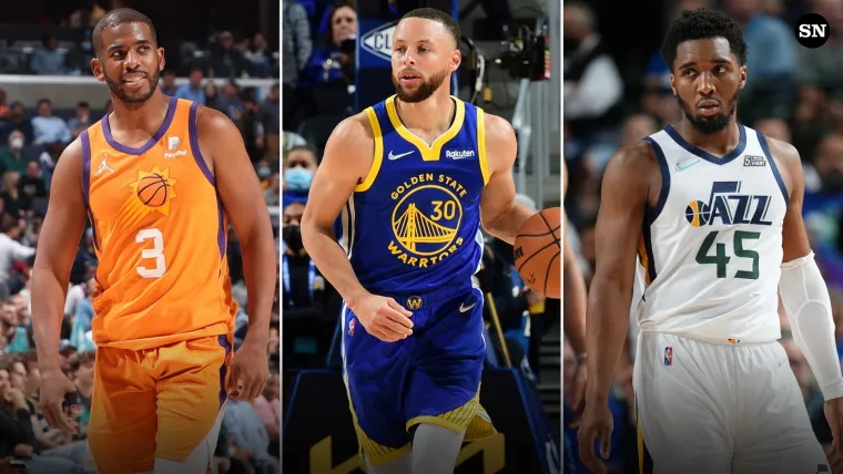 Chris Paul Stephen Curry Donovan Mitchell