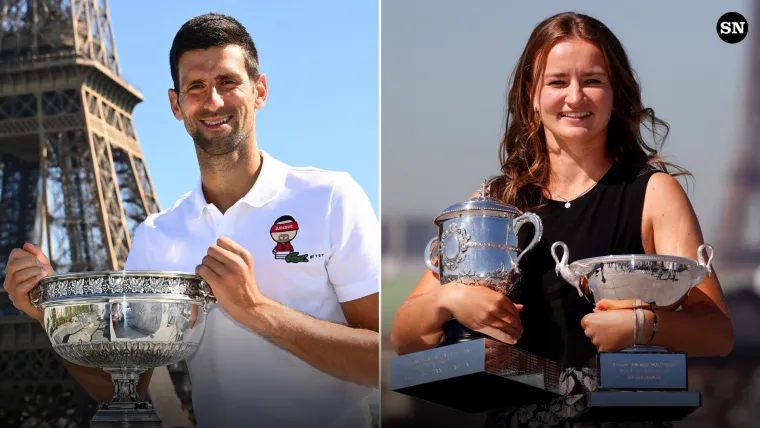 Novak Djokovic Barbora Krejcikova