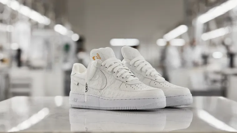 Louis Vuitton X Nike Air Force 1. Photo: Louis Vuitton