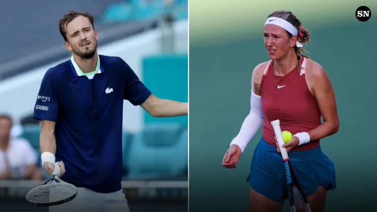 Daniil Medvedev Victoria Azarenka