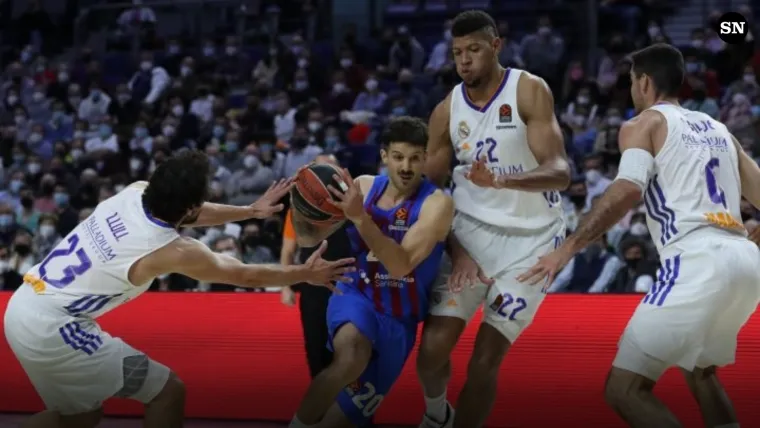 Nicolás Laprovittola Sergio Llull Edy Tavares Alberto Abalde