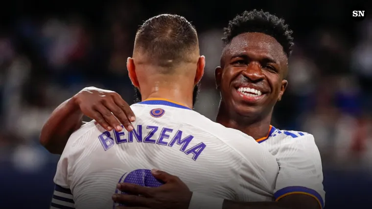 Real Madrid Benzema Vinicius