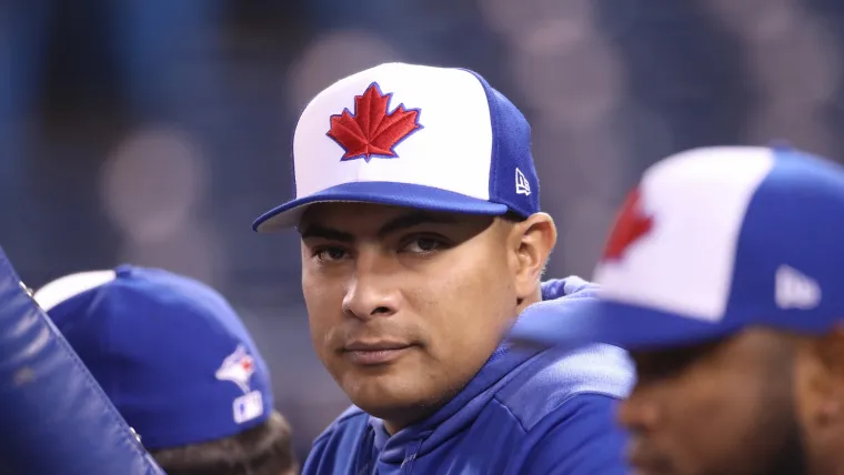 Why Blue Jays hitting coach Guillermo Martinez was suspended after pregame altercation with umpire Doug Eddings image