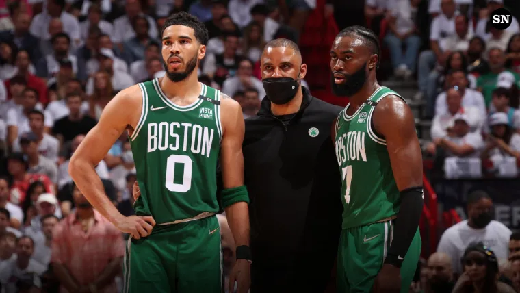 Jayson Tatum Ime Udoka Jaylen Brown