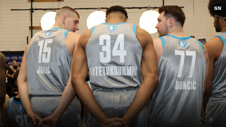 Nikola Jokic Giannis Antetokounmpo Luka Doncic