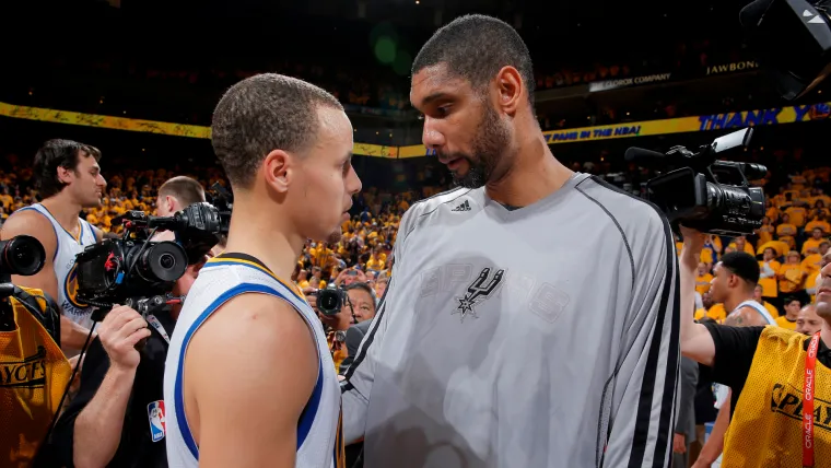 Stephen Curry, Tim Duncan