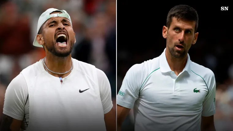 Nick Kyrgios Novak Djokovic Wimbledon