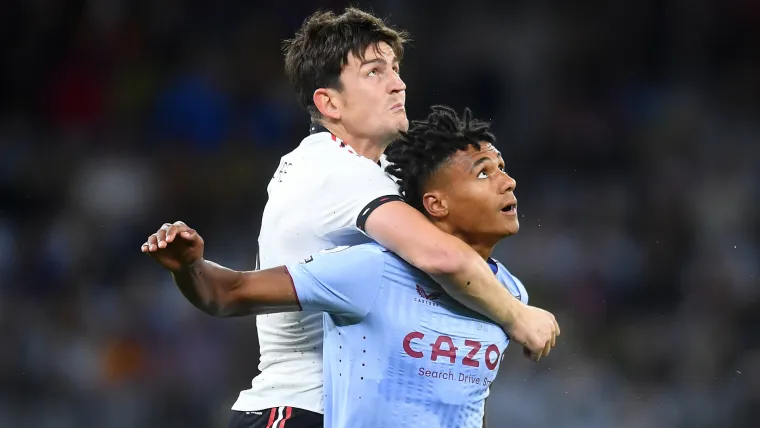 Harry Maguire Ollie Watkins Manchester United Aston Villa