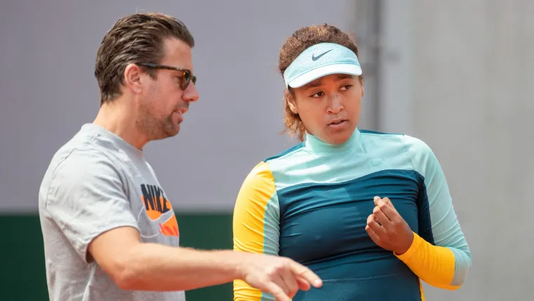 Wim Fissette and Naomi Osaka