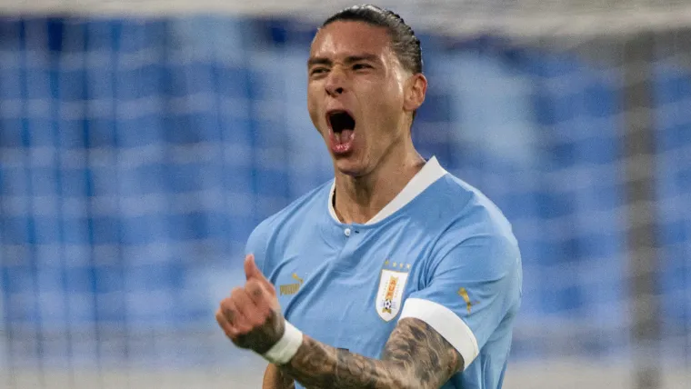 Darwin Nunez of Uruguay