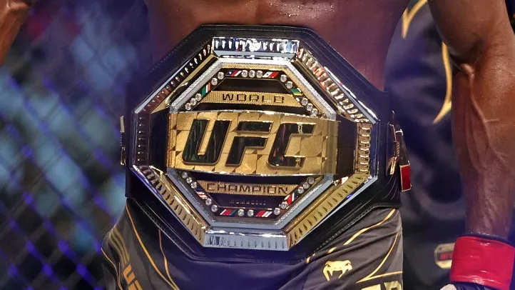 UFC belt Aljamain Sterling