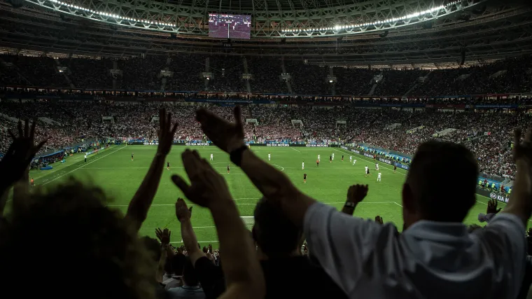 Fans at the World Cup