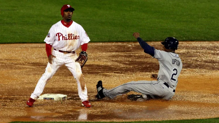 Jimmy Rollins B.J. Upton 2008 World Series